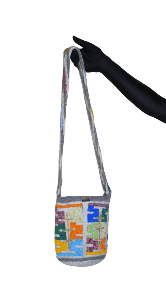 Mini Mochila Tejida