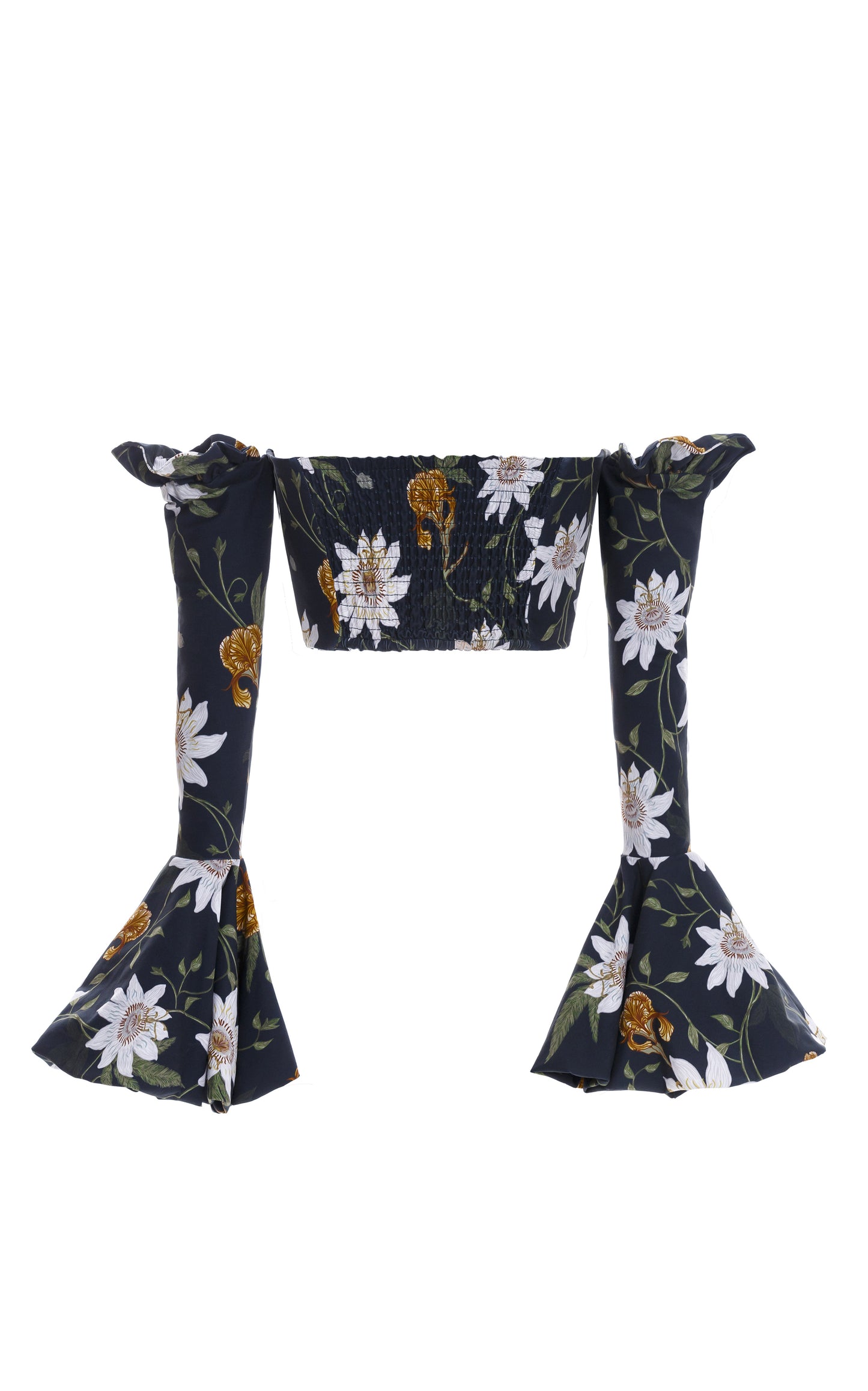 Gracia Pasifloral Cropped Top