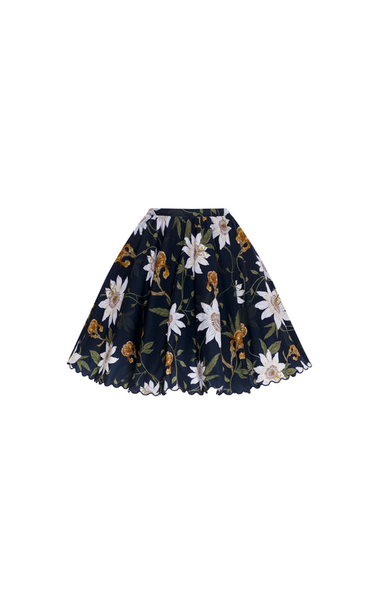 Leonora Pasifloral Mini Skirt