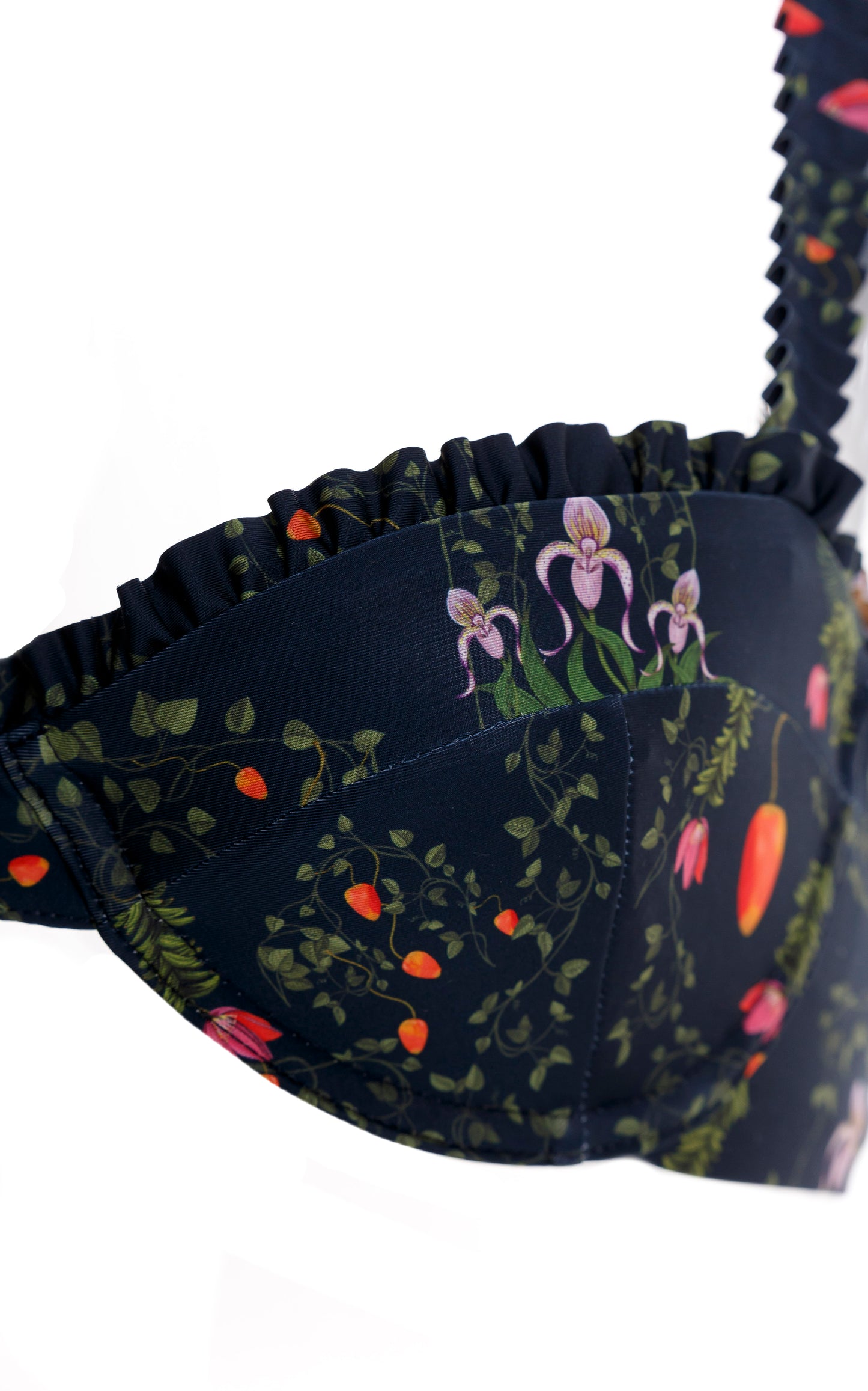 Agraz Bouquet Bikini Top