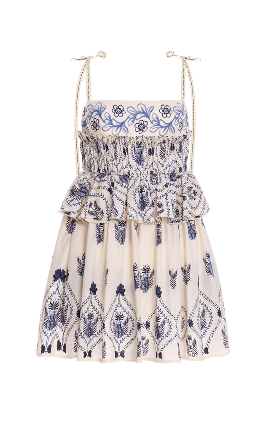 Salvador Jarrón Mini Dress