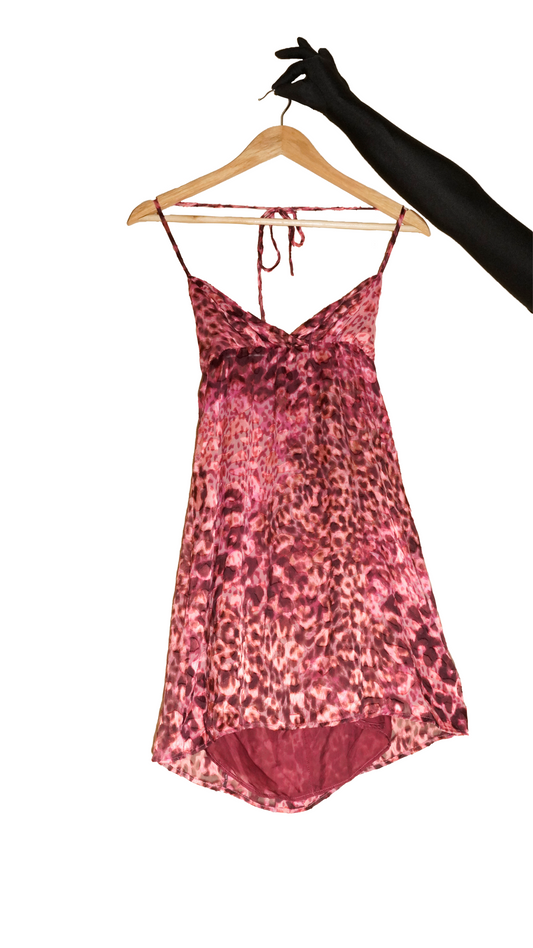 Mini Vestido Animal Print