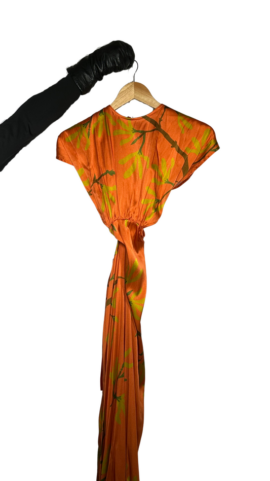 Vestido Cutout Estampado