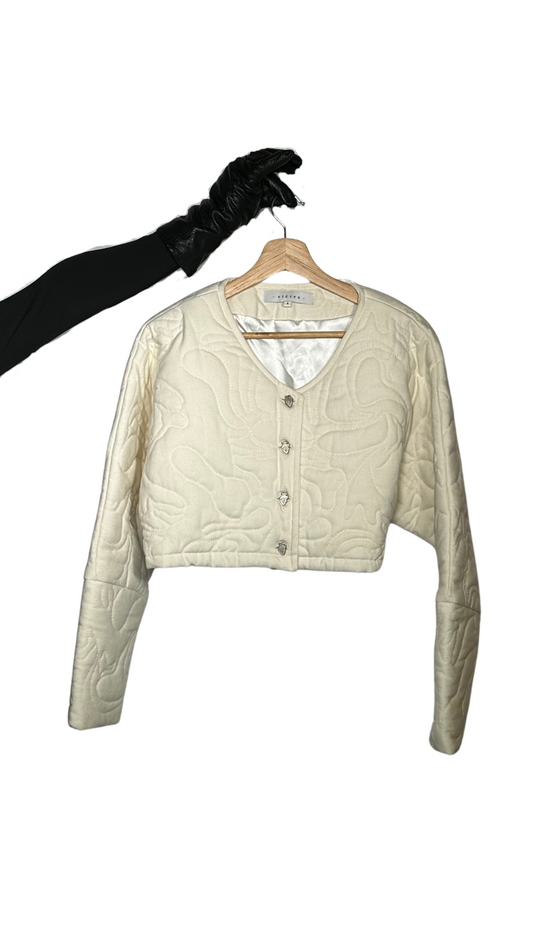 Chaqueta Crop Acolchada