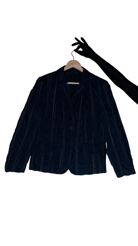 Blazer Negro Hilos