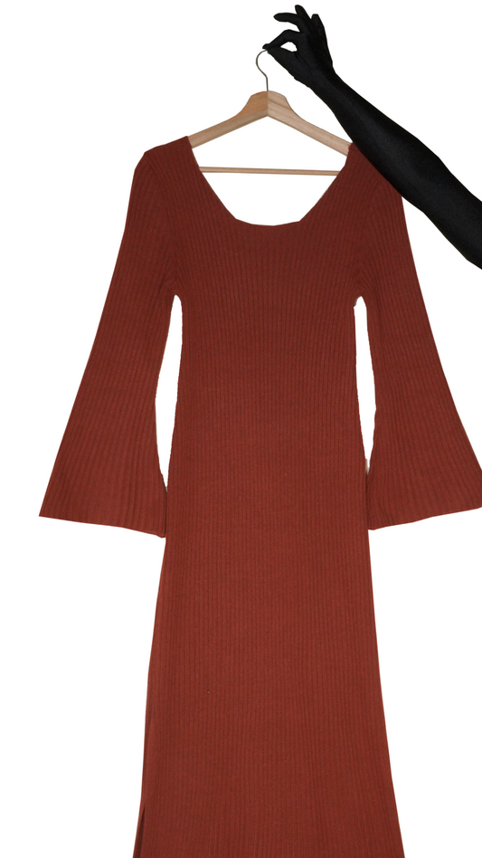 Vestido Terracota