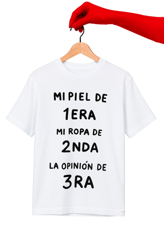Camiseta Mi piel
