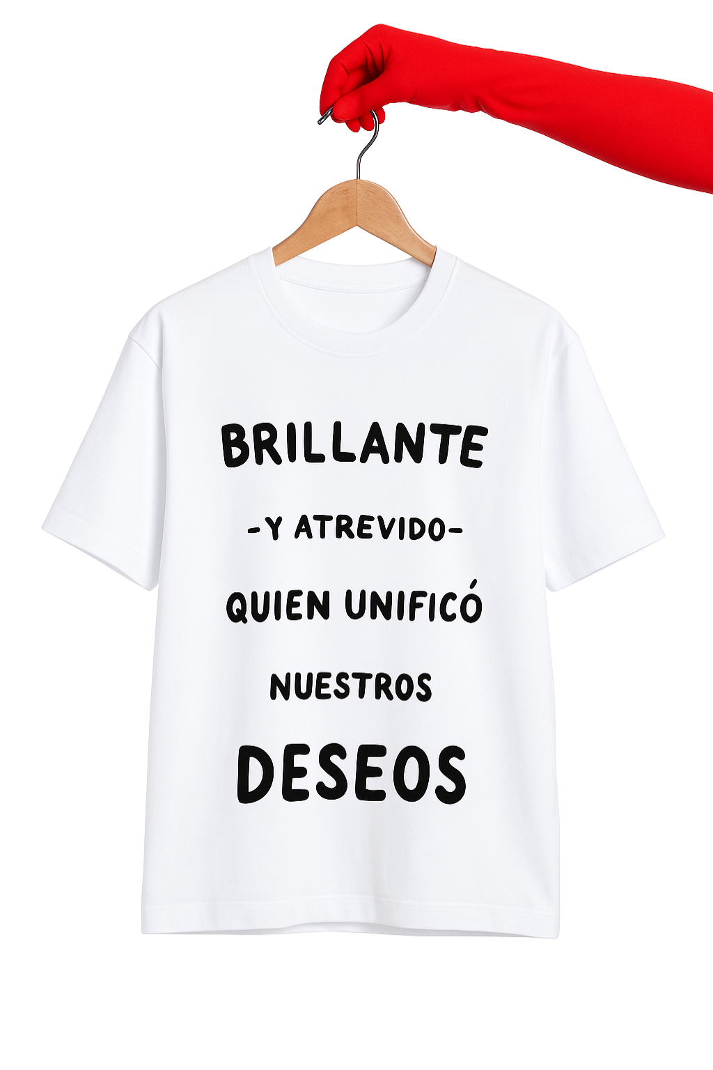 Camiseta Brillante - y atrevido -