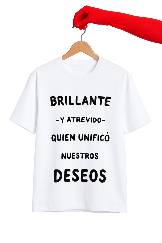 Camiseta Brillante - y atrevido -